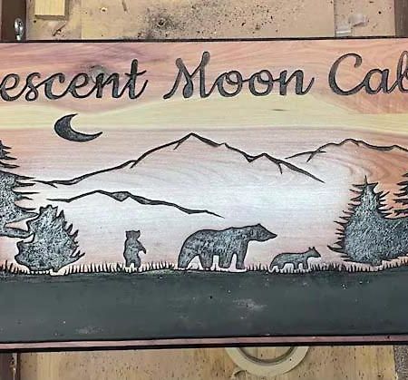 Вілла Crescent Moon Cabin Сев'єрвілл Екстер'єр фото