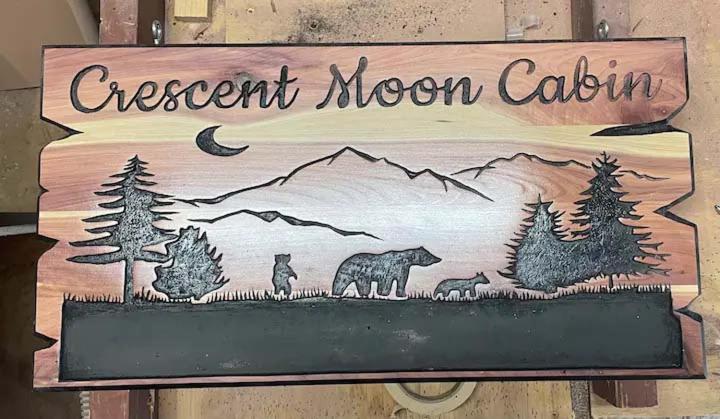Вілла Crescent Moon Cabin Сев'єрвілл Екстер'єр фото